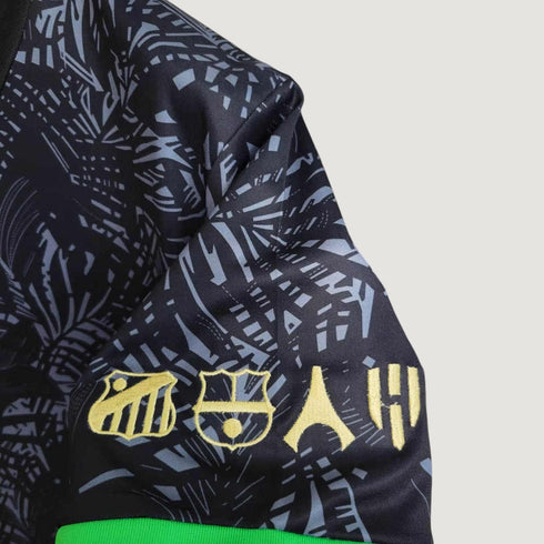 Brésil – Maillot Concept – Noir, Gris, Doré